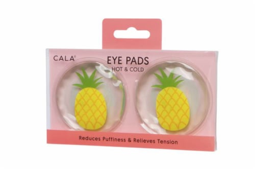 CALA® Pineapple Hot & Cold Eye Pads Perspective: front