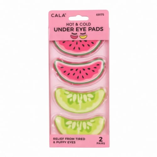 CALA® Hot & Cold Eye Pads Watermelon & Cucumber Perspective: front