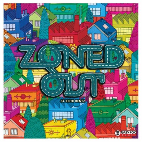Grey Fox Games GFX96732 Zoned Out Building Game Perspective: front