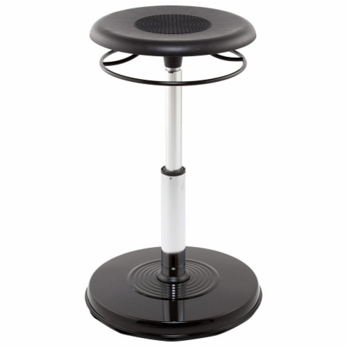 Kore Teen Adjustable Wobble Chair 18"--25" - Black Perspective: front