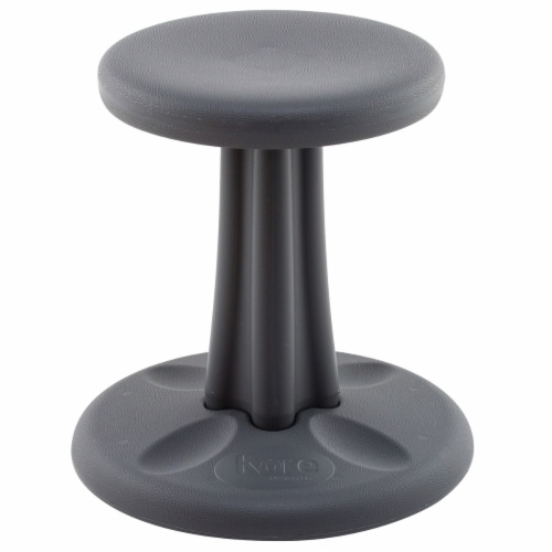 Kore Kids Wobble Chair 14" - Gray Perspective: front
