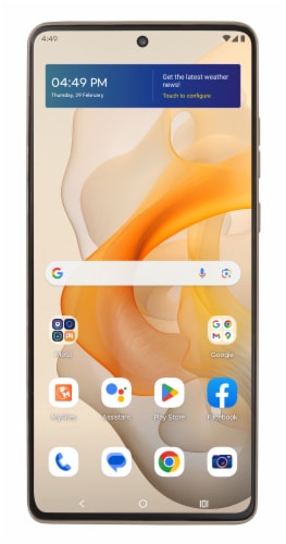 TracFone Wireless Total Wireless Moto G Stylus 5G Prepaid Locked Smartphone Perspective: front