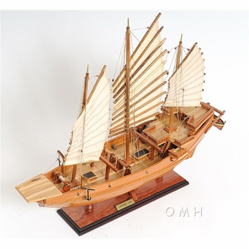 Old Modern Handicrafts B030 Chinese Junk Perspective: front