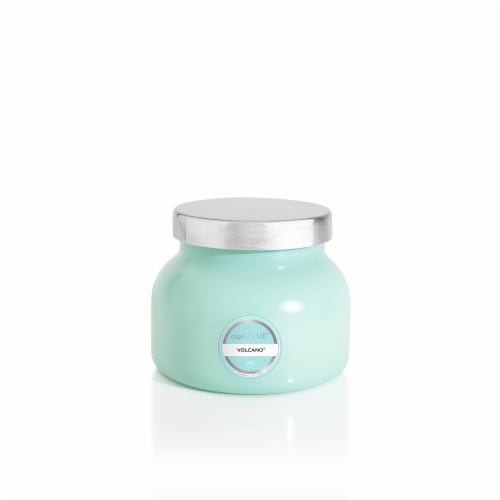 Capri Blue Volcano Fragrance Aqua Petite Candle Perspective: front