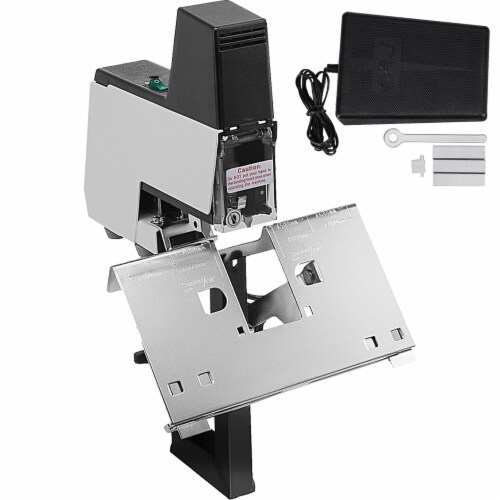 2-50 Sheet Electric Stapler Automatic Book Binding Machine 110V Perspective: front