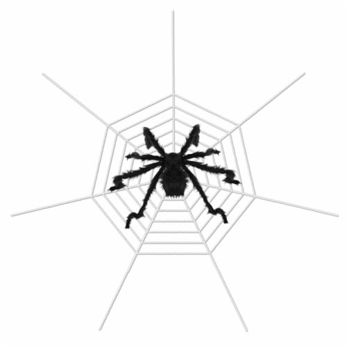 Halloween Decorations Spider Outdoor 59inch Halloween Spider Perspective: front