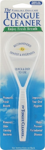 Pureline Oralcare  Tongue Cleaner™ Assorted Colors Perspective: front