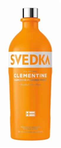 SVEDKA Clementine Orange Flavored Vodka Perspective: front