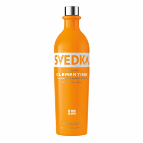 SVEDKA Clementine Orange Flavored Vodka Perspective: front
