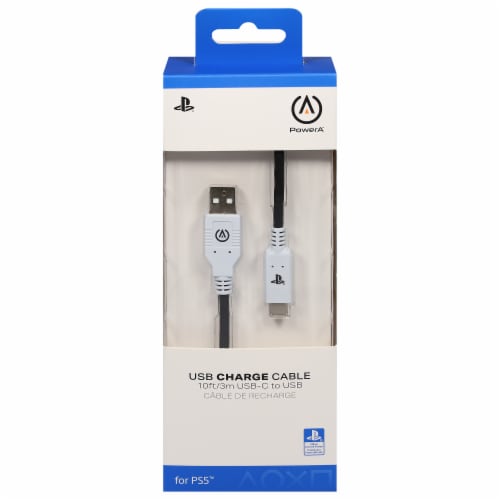 Power A PS5™ USB-C Charging Cable Perspective: front