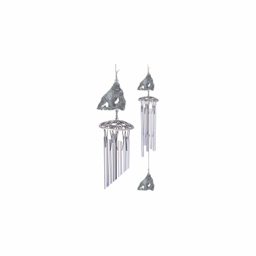 Heritage Metalworks WC3998 Gorilla Wind Chime Perspective: front