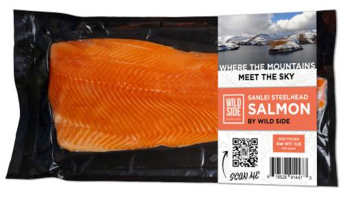 Sanlei Steelhead Salmon Fillet Perspective: front