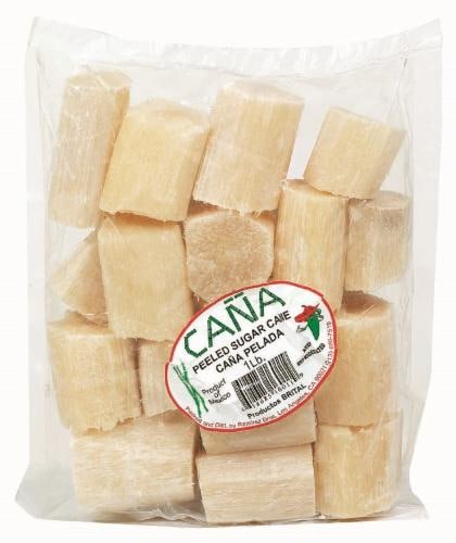 Cana Peeled Sugar Cane Pelada Perspective: front