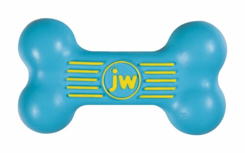 JW Pet iSqueak Assorted ISqueak Bone Rubber Squeak Dog Toy Medium ...