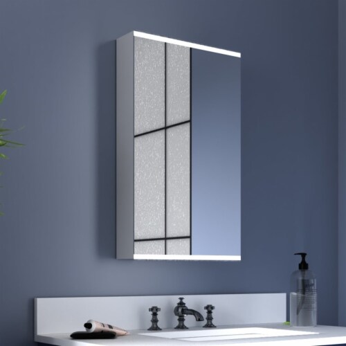 ExBrite 15 in. W x 26 in. H LED Bathroom Light Narrow Medicine