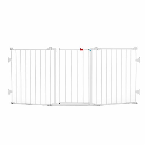 Flexi Gate Extra Wide Configurable Metal Walk Through Gate 1 ct Foods Co