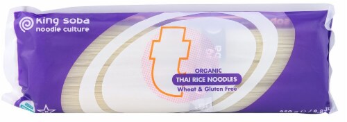 King Soba Organic Thai Rice Noodles Perspective: front