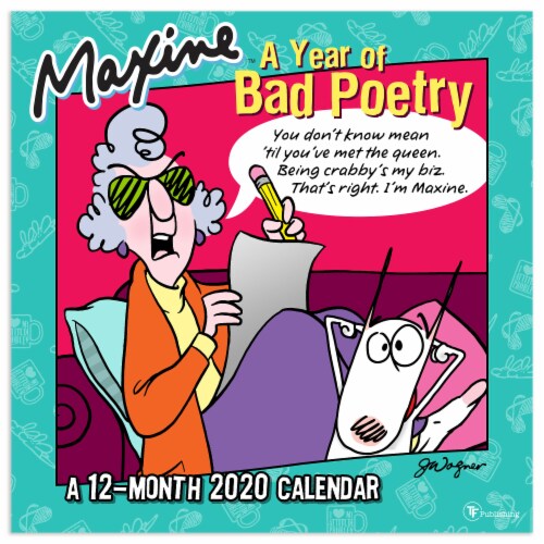 2020 Maxine 16-Month Wall Calendar by TF Publishing Perspective: front