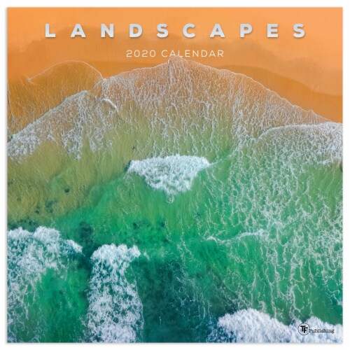 2020 Landscapes 16-Month Wall Calendar by TF Publishing Perspective: front