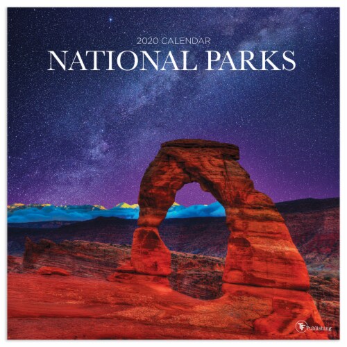 TF Publishing 2020 National Parks 16-Month Wall Calendar Perspective: front