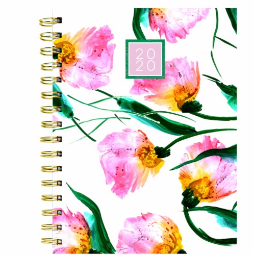 TF Publishing 2020 Pretty Petals Weekly/Monthly Planner Perspective: front
