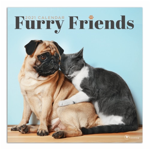 2021 Furry Friends Wall Calendar by TF Publishing, 1 ct Fred Meyer
