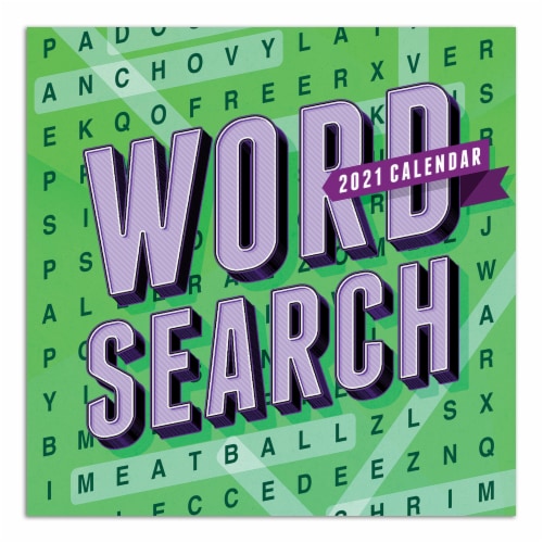 2021 Word Search Daily Calendar by TF Publishing, 1 ct Kroger