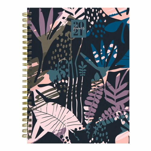 Tf Publishing 2021 Painted Foliage Medium Weekly Monthly Planner Perspective: front