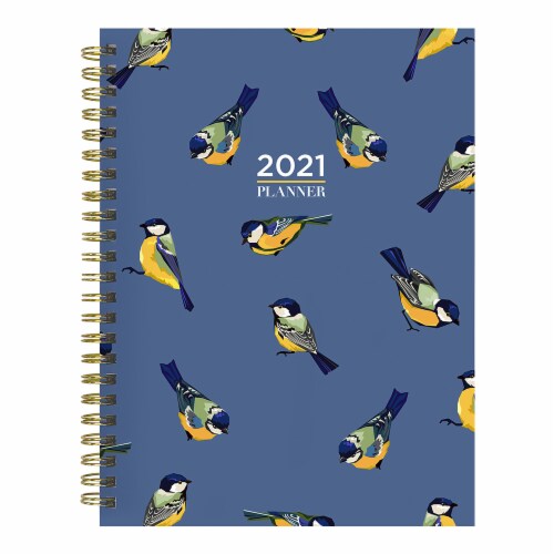TF Publishing 2021 Flock of Birds Medium Weekly Monthly Planner Perspective: front