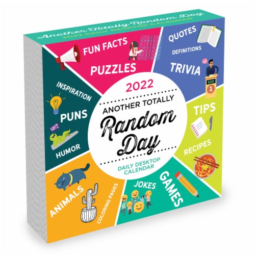 TF Publishing 2022 Another Random Day Box Calendar, 1 ct King Soopers