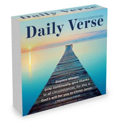 TF Publishing 2022 Daily Verse Box/Desk Calendar, 1 ct Ralphs