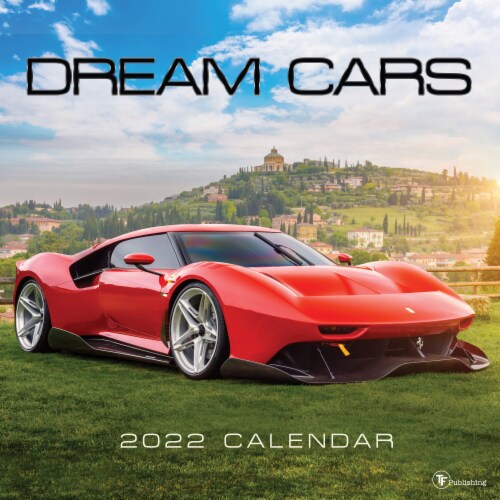 TF Publishing 2022 Dream Cars Wall Calendar, 1 ct Kroger