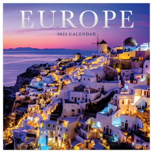 Europe Wall Calendar 2025