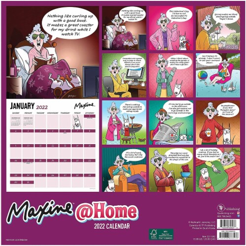 2022 Maxine At Home 12-Month Wall Calendar By Tf Publishing, 1 Ct - Dillons Food Stores