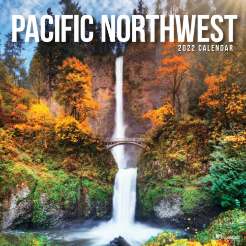 TF Publishing 2022 Pacific Northwest Wall Calendar, 1 ct Fred Meyer