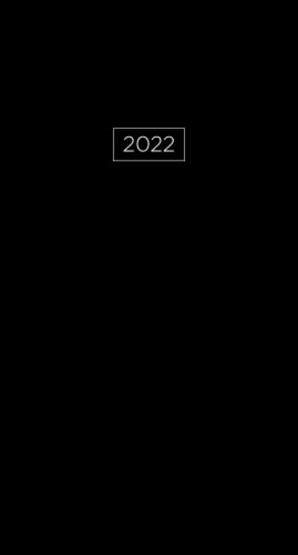 2022 Small Weekly Monthly Planner by TF Publishing - Black Perspective: front