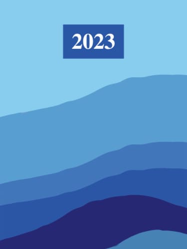 2023 Rolling Hills Medium Fashion Planner by TF Publishing Perspective: front