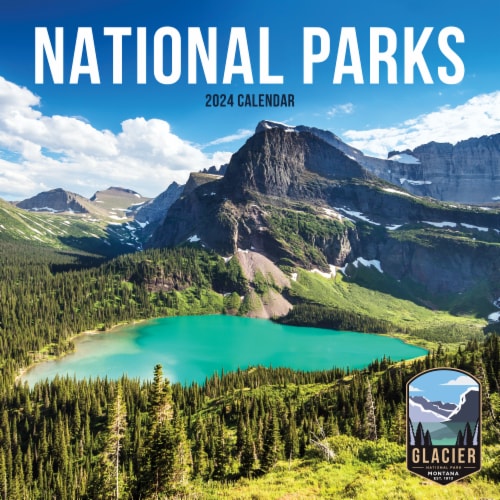 2024 National Parks Wall Calendar, 1 ct Kroger