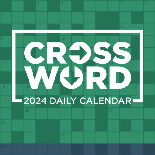 TF Publishing 2024 Box/Desk Crossword Puzzle Calendar, 1 ct Fred Meyer