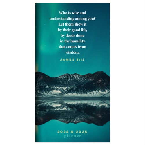 TF Publishing 2024 Bible Verse Monthly Pocket Planner Perspective: front