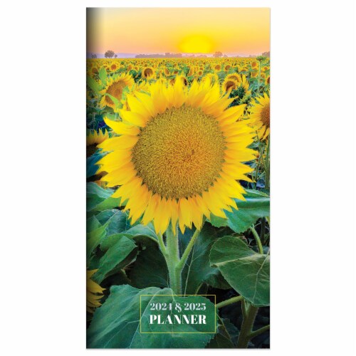 TF Publishing 2024 Sunflower Monthly Pocket Planner, 1 ct Kroger