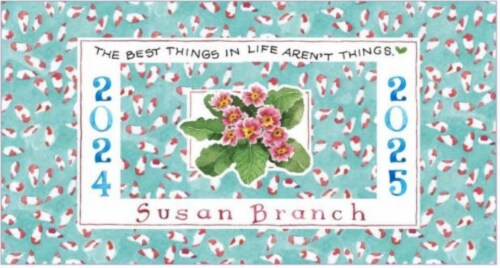 TF Publishing 2024 Susan Branch Monthly Pocket Planner Perspective: front