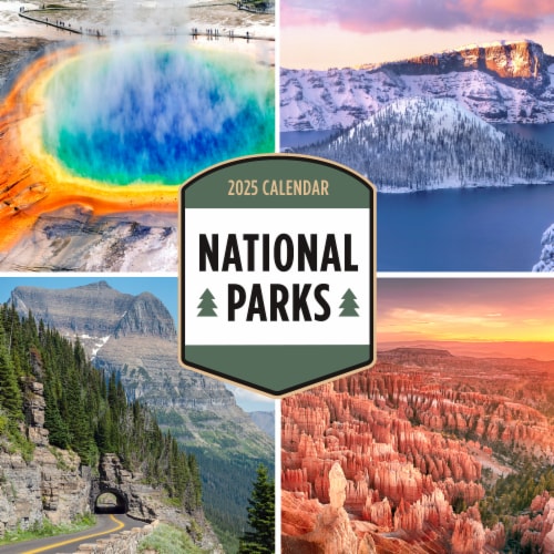2025 National Parks Wall Calendar, 1 ct Kroger
