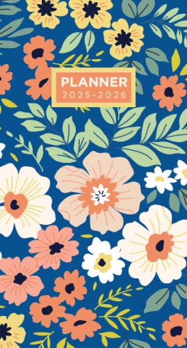 2025-2026 Always In Bloom Small Monthly Pocket Planner Perspective: front