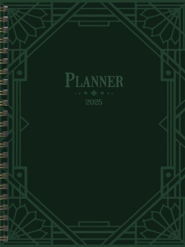 TF Publishing 2025 Emerald Planner Perspective: front