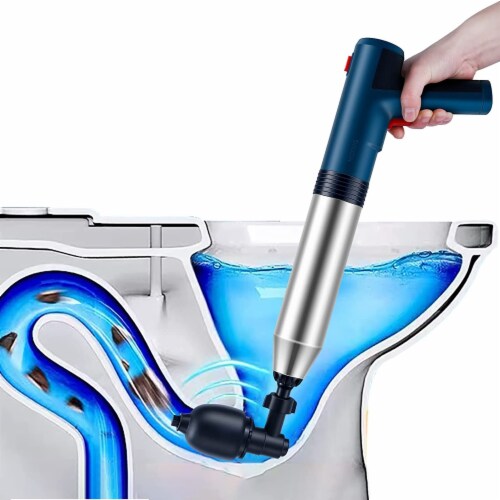 FEIYABDF Electric High Pressure Air Gun Plunger for Unclogging Pipes, Tool Only Perspective: front