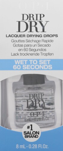 O.P.I Drip Dry Lacquer Drying Drops Nail Polish 0.3 oz Perspective: front