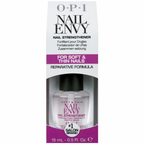 OPI Soft & Thin Nail Envy Reparative Formula Perspective: front