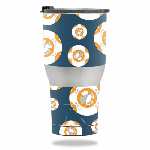 MightySkins RTTUM3017-Mini Galaxy Bots Skin for RTIC Tumbler 30 oz 2017 - Mini Galaxy Bots Perspective: front