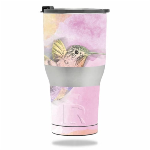 MightySkins RTTUM3017-Water Color Mocking Skin for RTIC Tumbler 30 oz 2017 - Water Color Mock Perspective: front